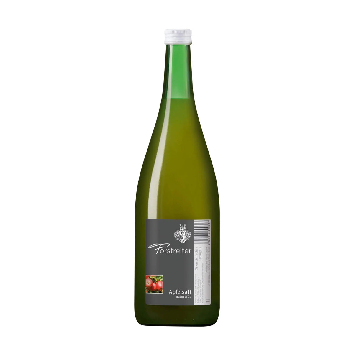 Weingut Forstreiter-Alkoholfrei-Saft-Apfelsaft - Naturtrüb 1.0L-WINECOM