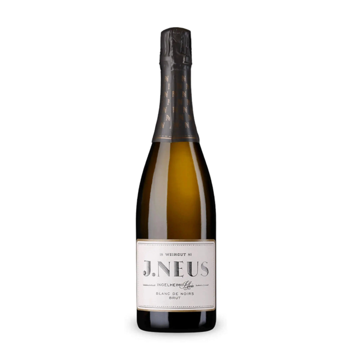 Blanc de Noirs Gutssekt Brut vom Weingut Weingut J.Neus, Schaumwein aus Rheinhessen, Deutschland