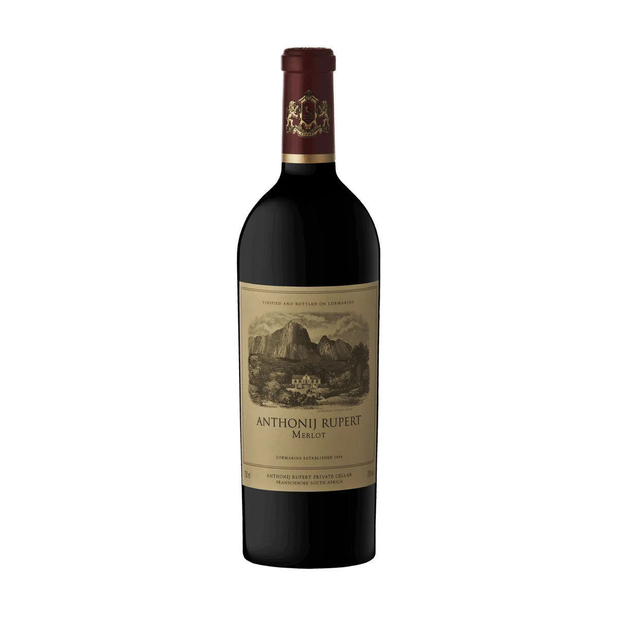 Anthonij Rupert-Rotwein-Merlot-Südafrika-Swartland-Merlot 2018-WINECOM