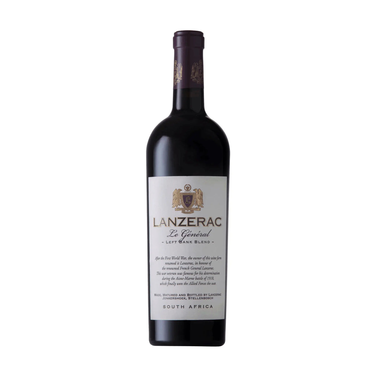 Lanzerac-Rotwein-Cuvée-Südafrika-Stellenbosch-Le Général Left Bank Blend 2020-WINECOM