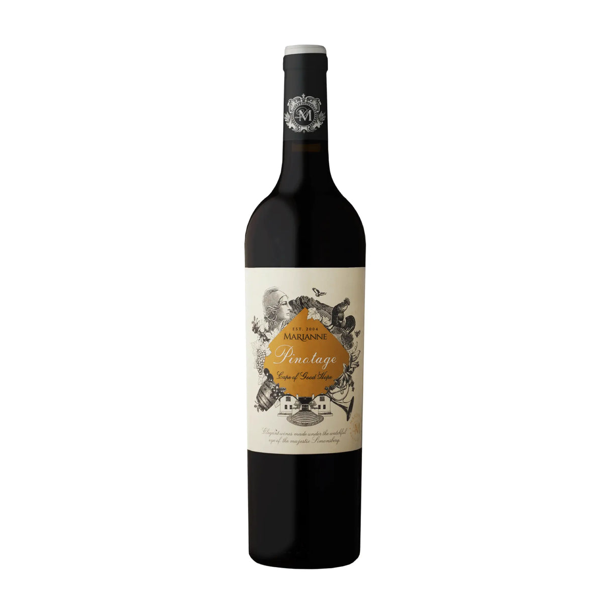 Marianne-Rotwein-Pinotage-Südafrika-Coastal Region-Pinotage 2019-WINECOM