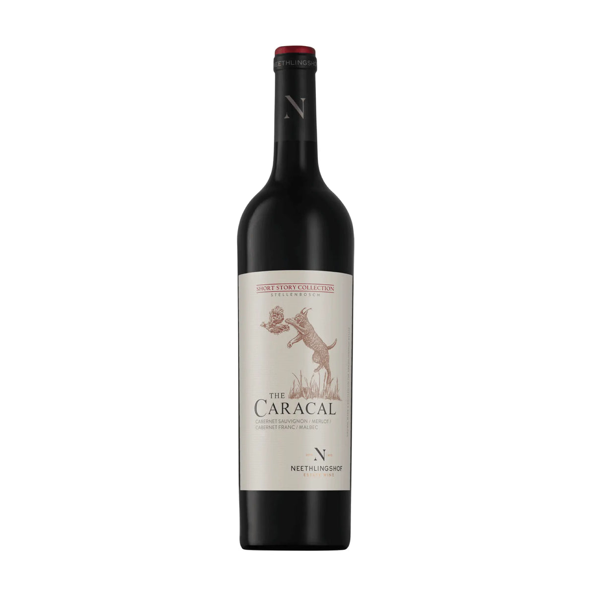 Neethlingshof-Rotwein-Cuvée-Südafrika-Stellenbosch-Short Story Collection The Caracal 2020-WINECOM