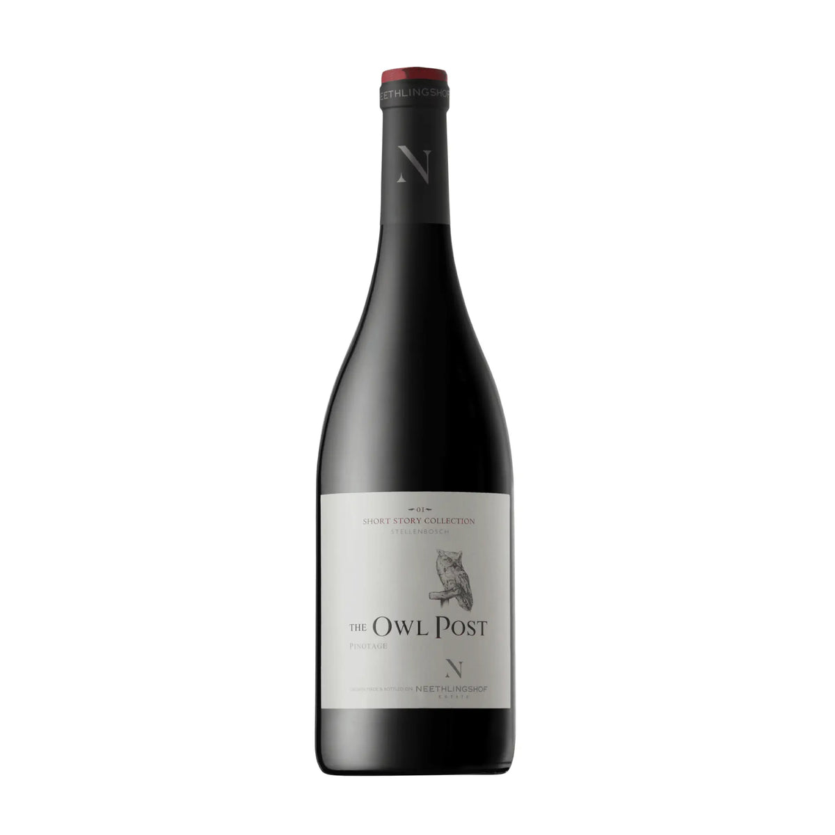 Neethlingshof-Rotwein-Pinotage-Südafrika-Stellenbosch-The Owl Post Pinotage 2018 Magnum 1.5L-WINECOM