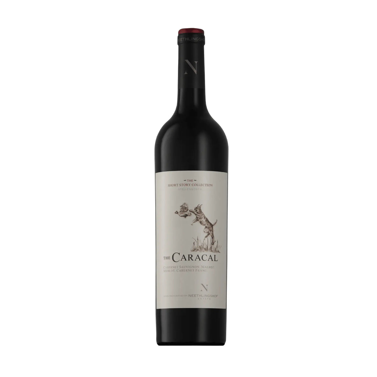 Neethlingshof-Rotwein-Cuvée-Südafrika-Stellenbosch-Short Story The Caracal 2019 1.5L-WINECOM