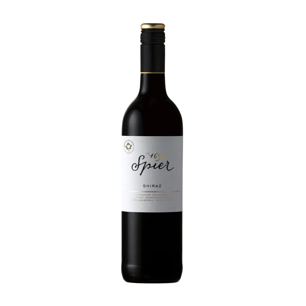 Spier-Rotwein-Syrah-Südafrika-Western Cape-Signature Collection Shiraz 2022-WINECOM