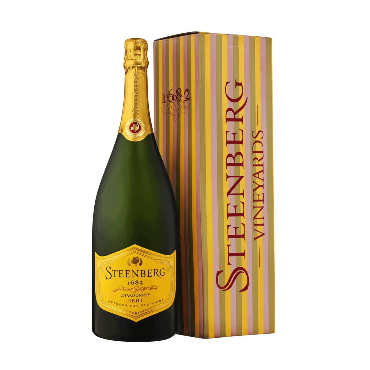 Steenberg-Schaumwein-Schaumwein-Südafrika-Western Cape-1682 Chardonnay Cap Classique Magnum 1.5L-WINECOM