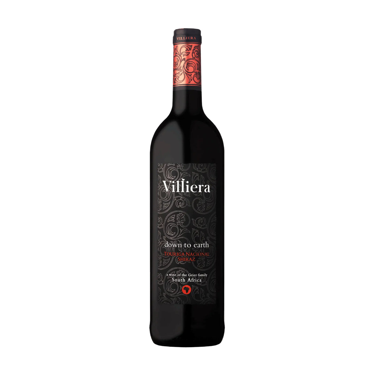 Villiera-Rotwein-Cuvée-Südafrika-Stellenbosch-Down to Earth Red 2021-WINECOM