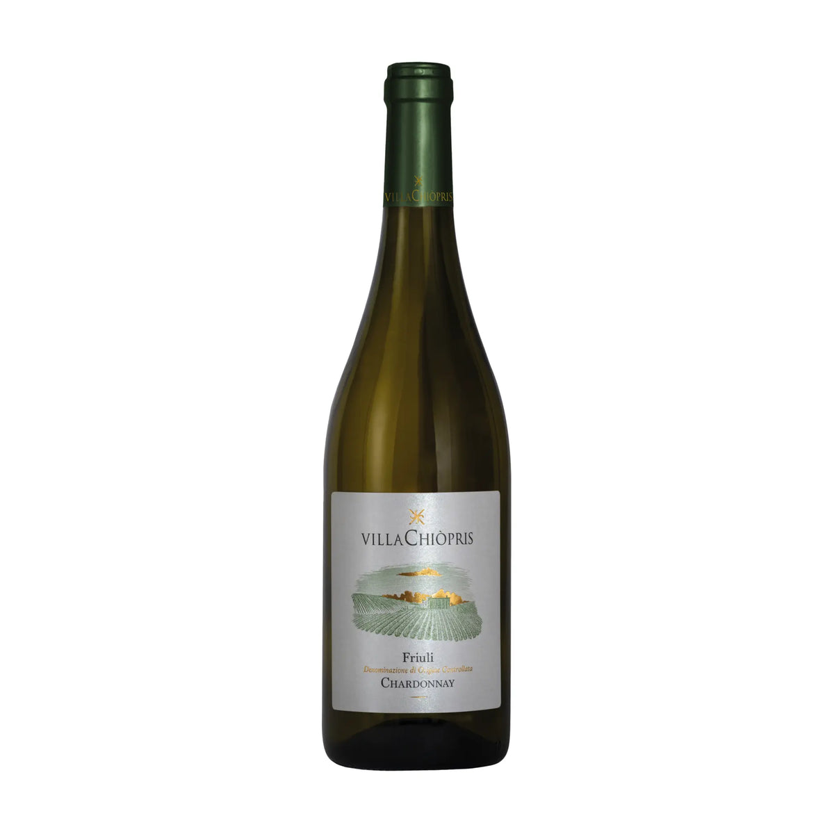 Villa Chiopris-Weißwein-Chardonnay-Italien-Friaul-2022 Chardonnay Friuli Grave Korken-WINECOM