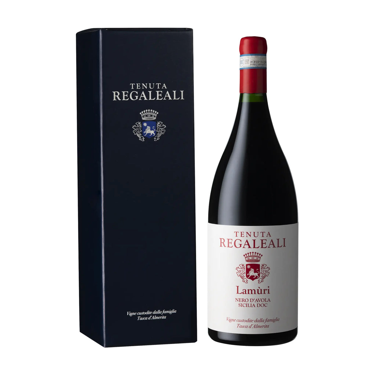 Tenuta Regaleali-Rotwein-Nero d'Avola-Italien-Sizilien-2019 Lamuri Nero d'Avola in GP 1.5L-WINECOM