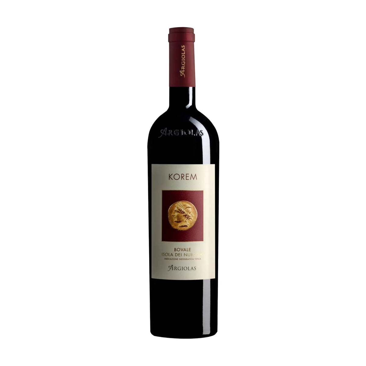 Argiolas-Rotwein-Cuvée-Italien-Sardinien-2020 Korem Isola dei Nuraghi rosso-WINECOM