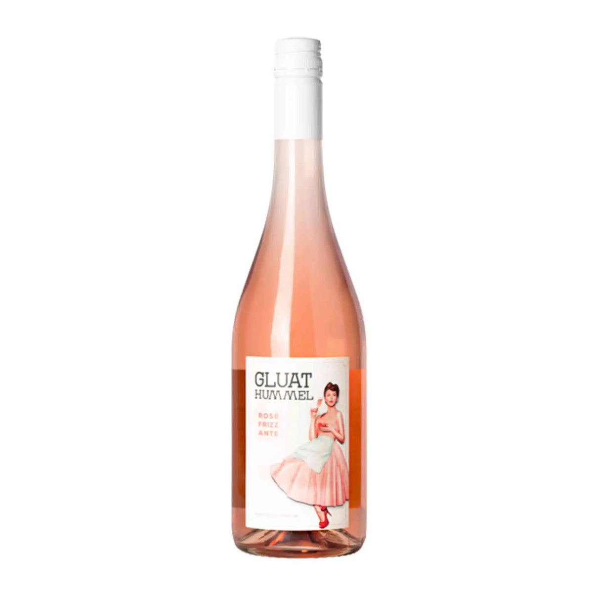 Gluathummel Rosé Frizzante vom Weingut Glatzer, Schaumwein aus der Region Carnuntum, Osterreich