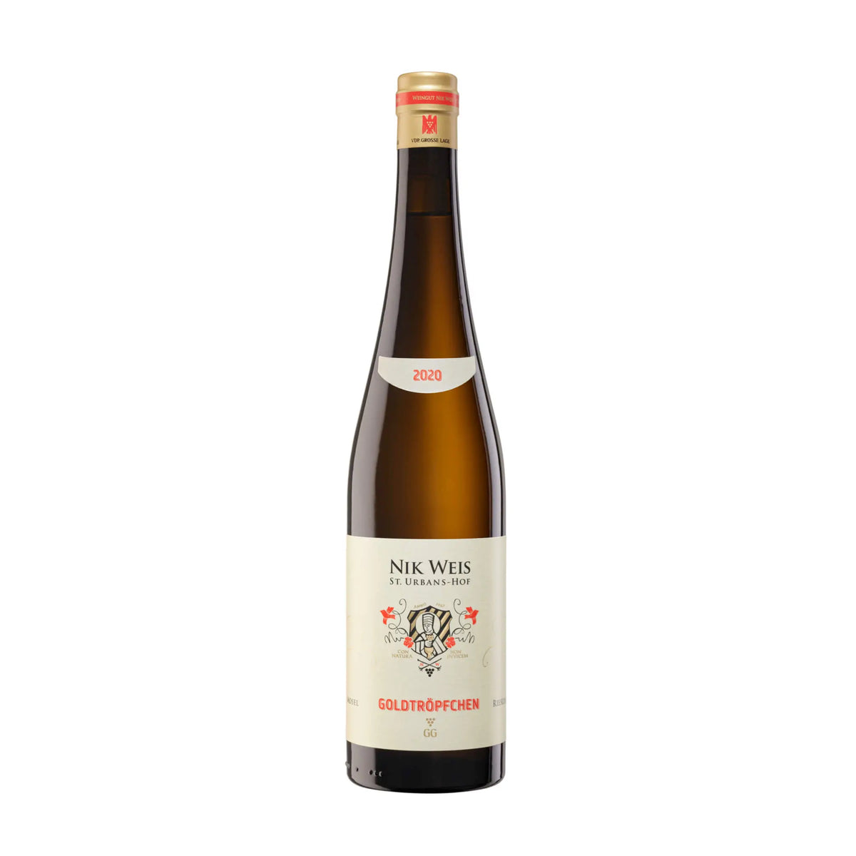 Weingut Nik Weis St. Urbans-Hof-Weißwein-Riesling-2020 Goldtröpfchen GG-WINECOM