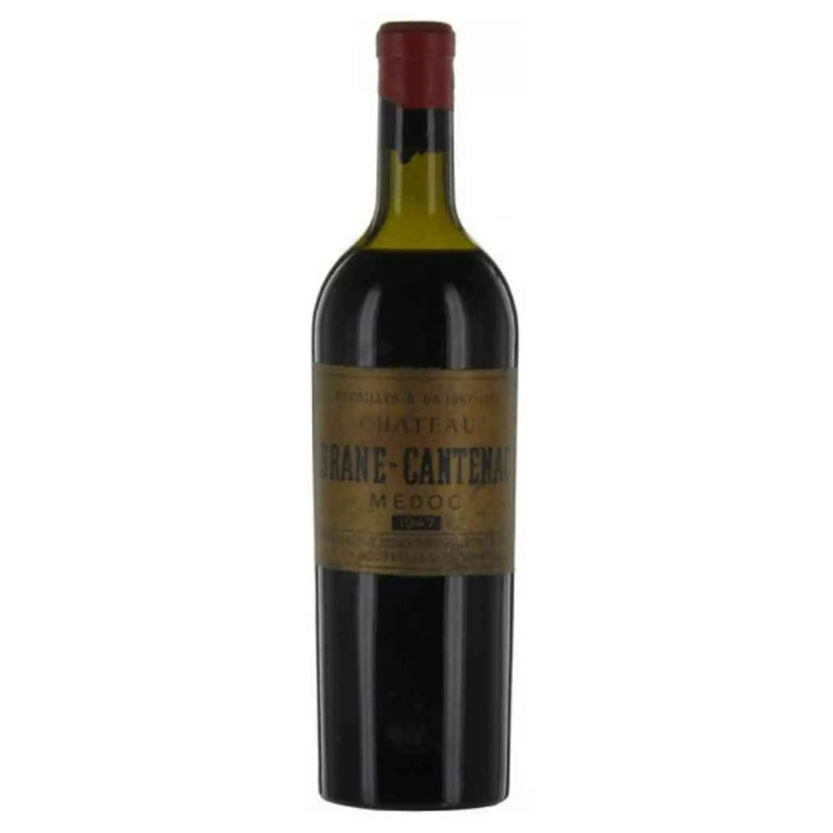 Chateau Brane Cantenac-Rotwein-Cabernet Franc, Cabernet Sauvignon, Carménère, Merlot-1947 Brane Cantenac-WINECOM