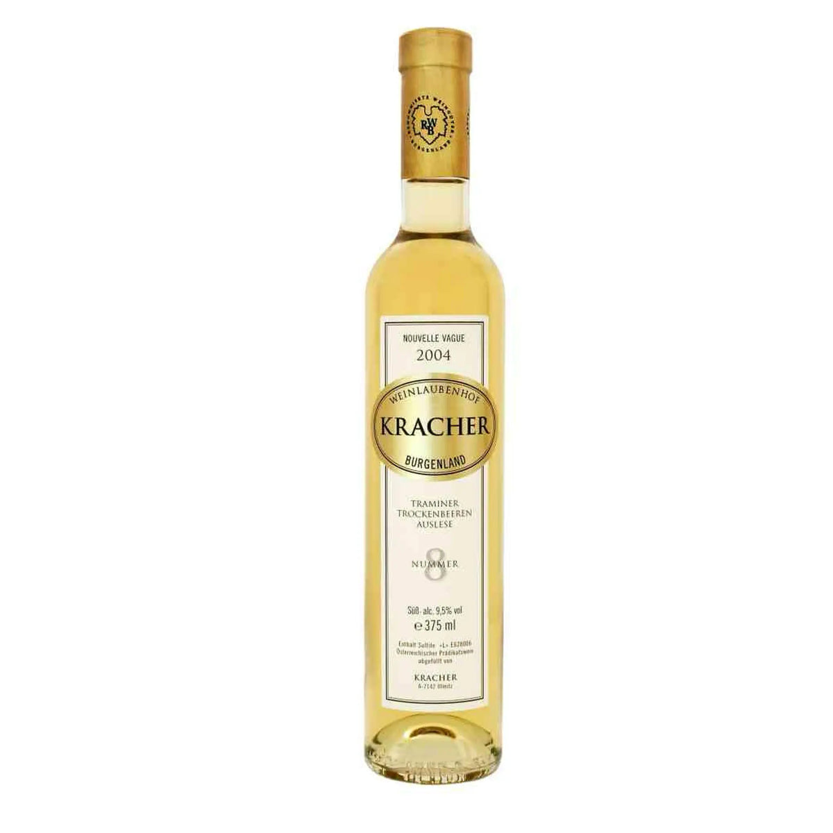 Weinlaubenhof Kracher-Süßwein-Traminer Süßwein-2004 TBA No. 8 Traminer 0.375L-WINECOM