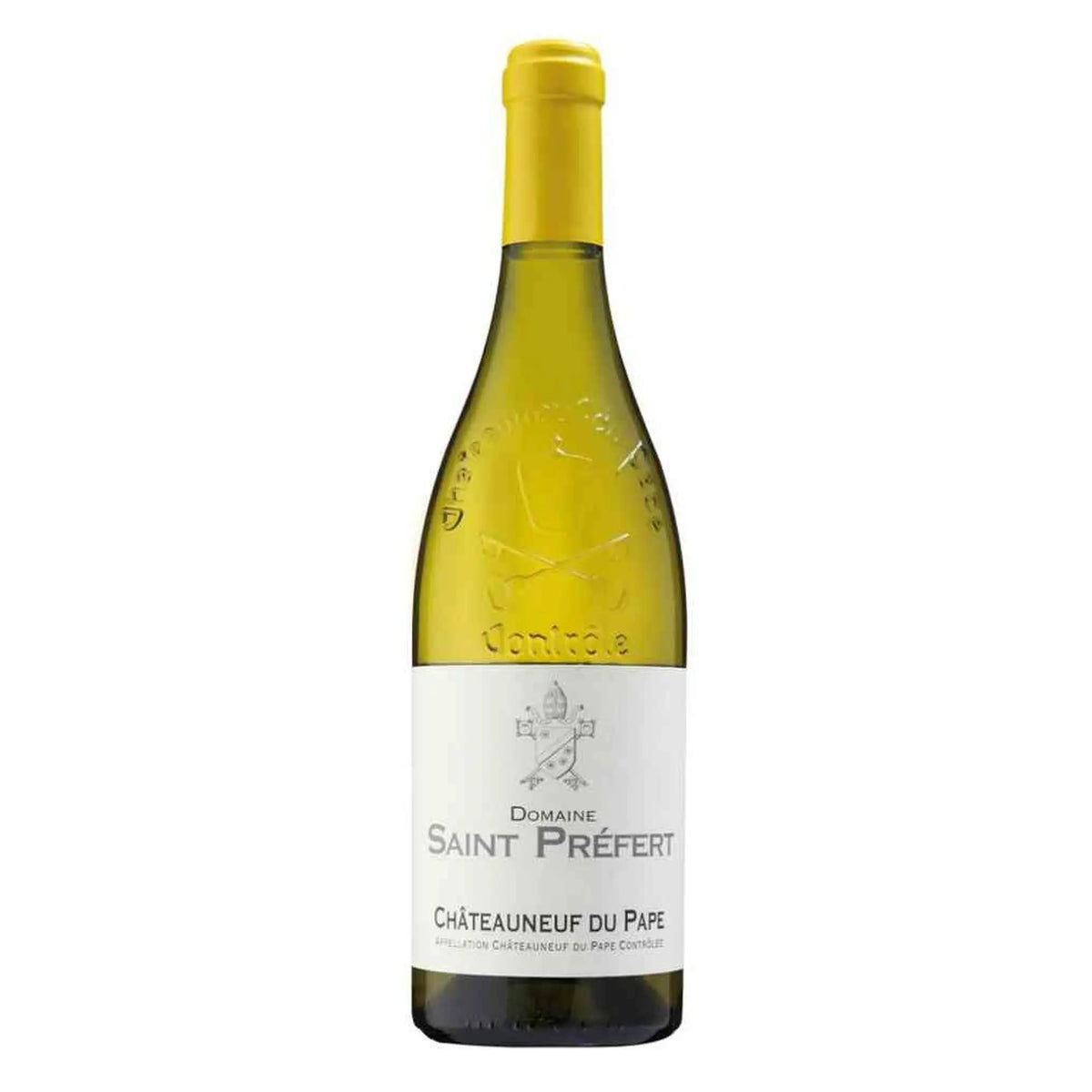 Saint Prefert, 2018 Châteauneuf-du-Pape Blanc, Weißwein aus der Region Rhone, Frankreich