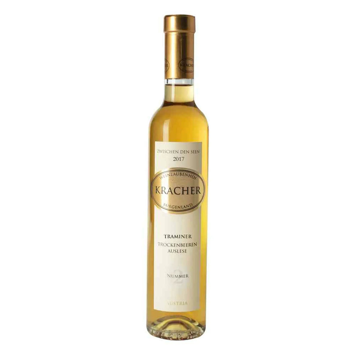 Weinlaubenhof Kracher, 2017 TBA No. 2 Traminer, Süßwein aus der Region Neusiedlersee, Österreich