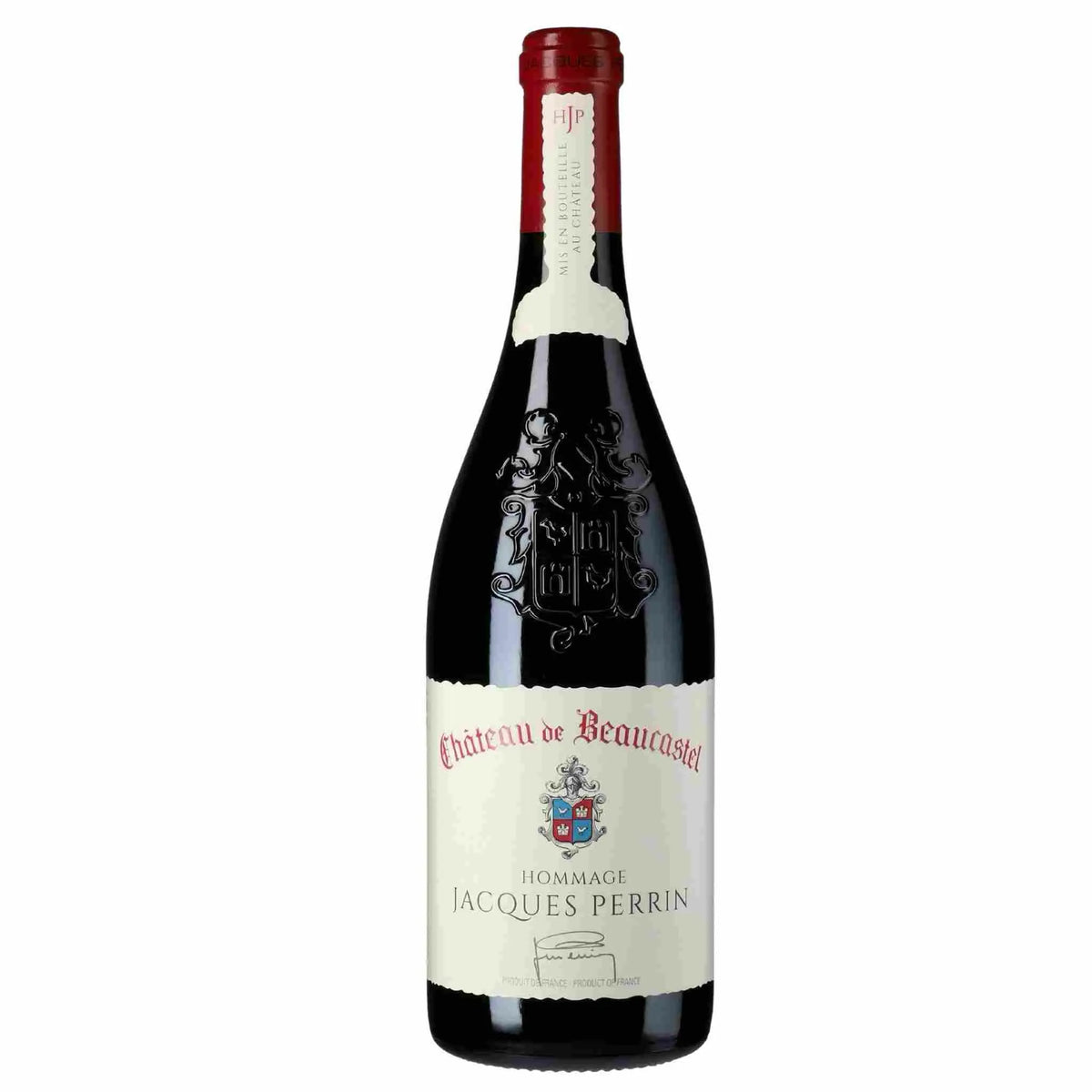 Chateau de Beaucastel-Rotwein-Grenache, Monastrell, Syrah-2018 Hommage a Jacques Perrin-WINECOM