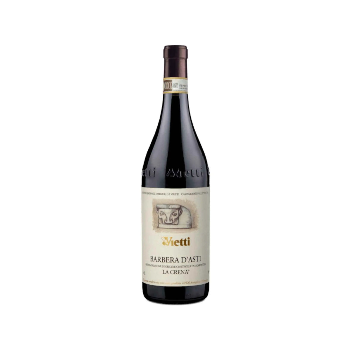 Vietti, 2018 Barbera d'Asti DOC La Crena Magnum, Rotwein aus der Region Piemont, Italien