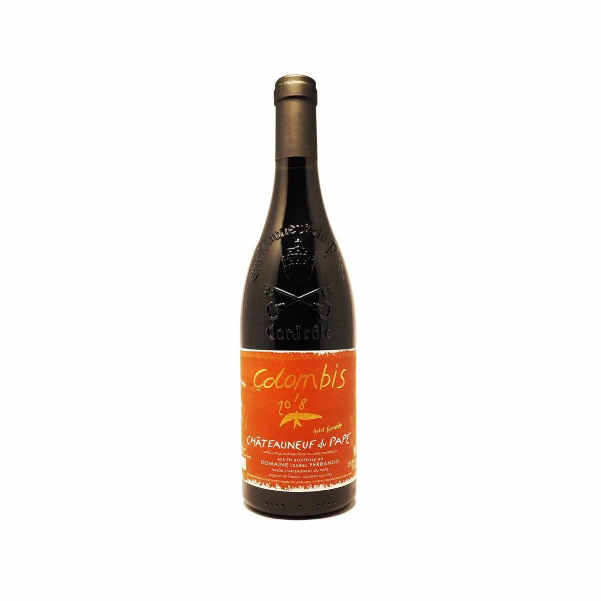 Saint Prefert, 2019 Châteauneuf du Pape Colombis, Rotwein aus der Region Rhone, Frankreich