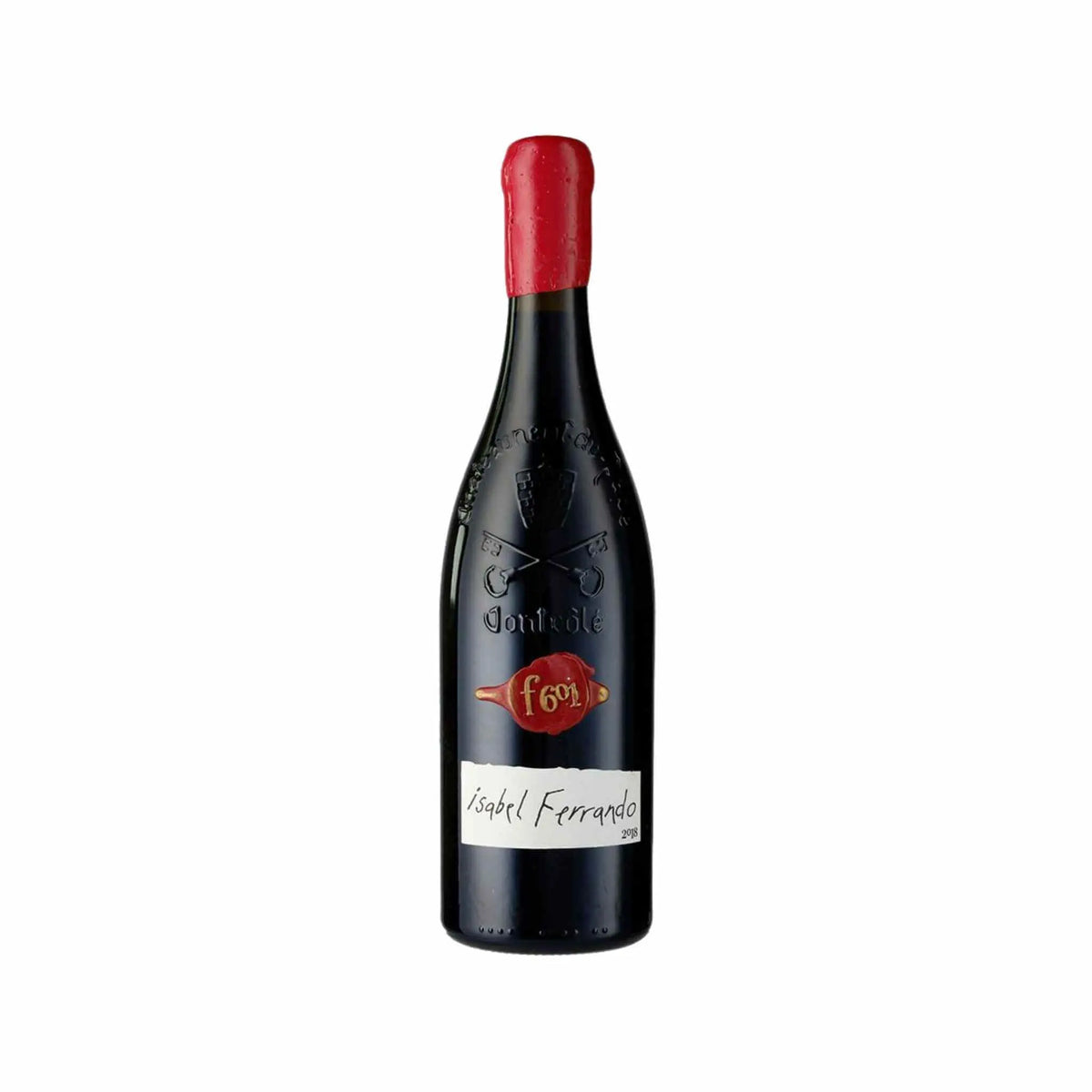 Saint Prefert, 2019 Châteauneuf-du-Pape Cuvee F601, Rotwein aus der Region Rhone, Frankreich