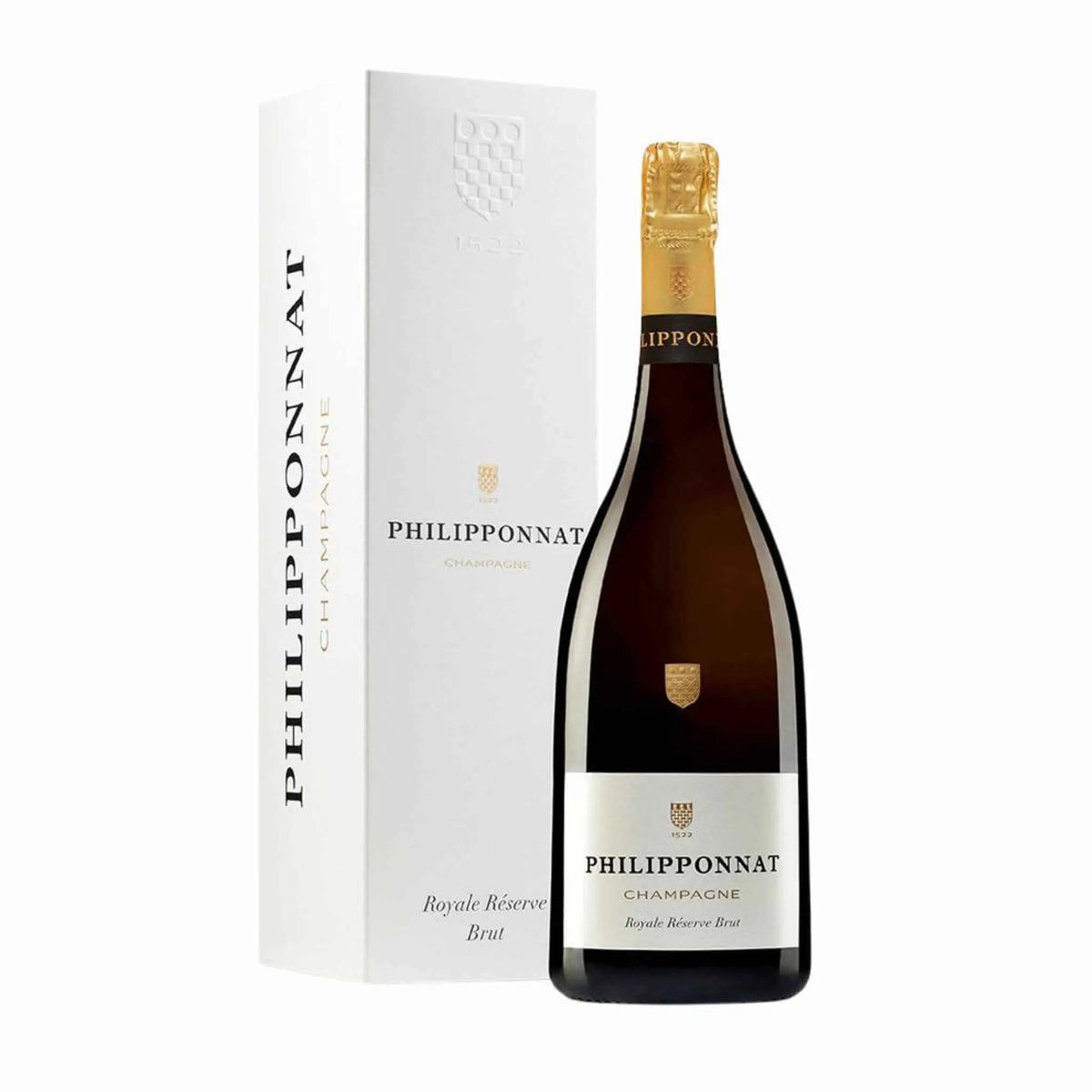 Philipponnat-Champagner-Pinot Noir Schaumwein, Chardonnay Schaumwein, Pinot Meunier Schaumwein-Royale Reserve Brut im GK Magnum 1.5L-WINECOM