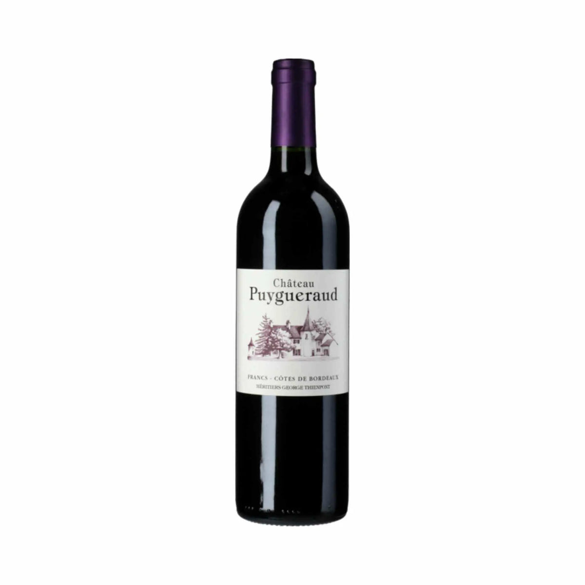 Chateau Puygueraud, 2016 Puygueraud Cuvee Georges, Rotwein aus der Region Bordeaux, Frankreich