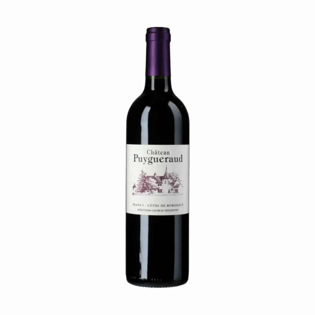 Chateau Puygueraud, 2016 Puygueraud Cuvee Georges Magnum, Rotwein aus der Region Bordeaux, Frankreich