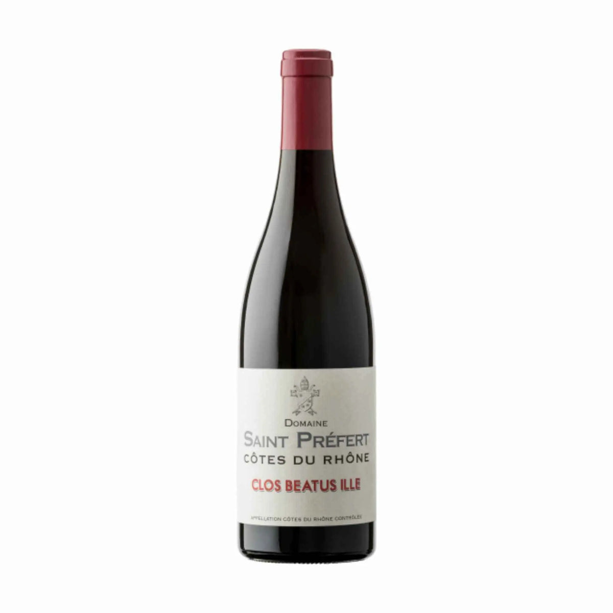 Domaine Isabel Ferrando, 2021 Côtes du Rhône Beatus Ille, Rotwein aus der Region Rhone, Frankreich