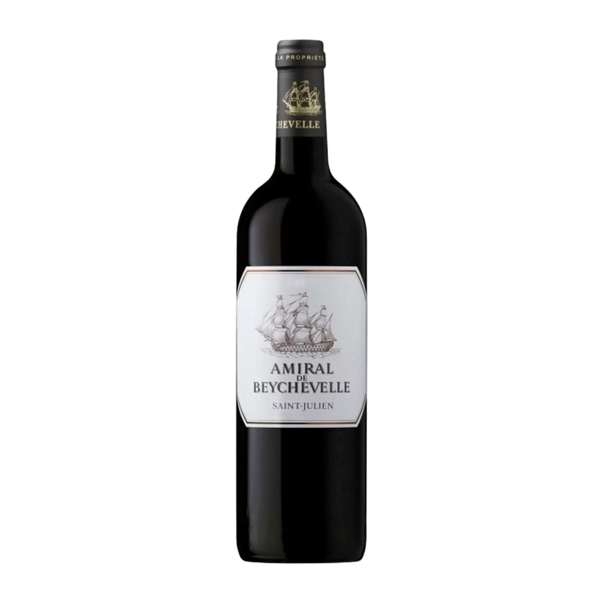 Chateau Beychevelle, 2018 Amiral de Beychevelle, Rotwein aus der Region Bordeaux, Frankreich