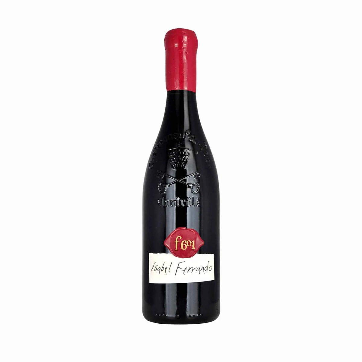 Domaine Isabel Ferrando-Rotwein-Cinsault-2020 Châteauneuf-du-Pape Cuvee F601-WINECOM