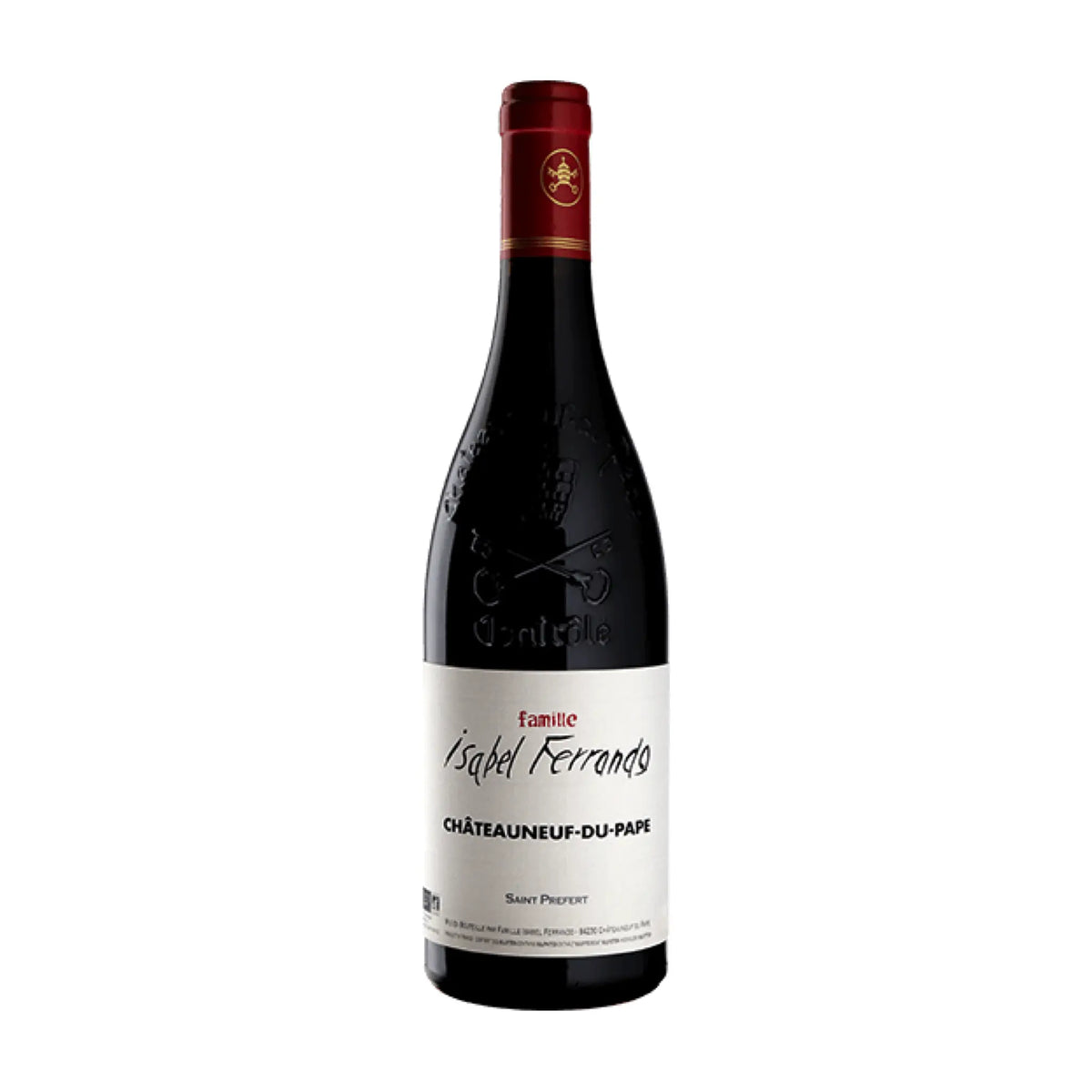 Domaine Isabel Ferrando-Rotwein-Grenache, Cinsault, Syrah, Monastrell-2021 Châteauneuf du Pape-WINECOM