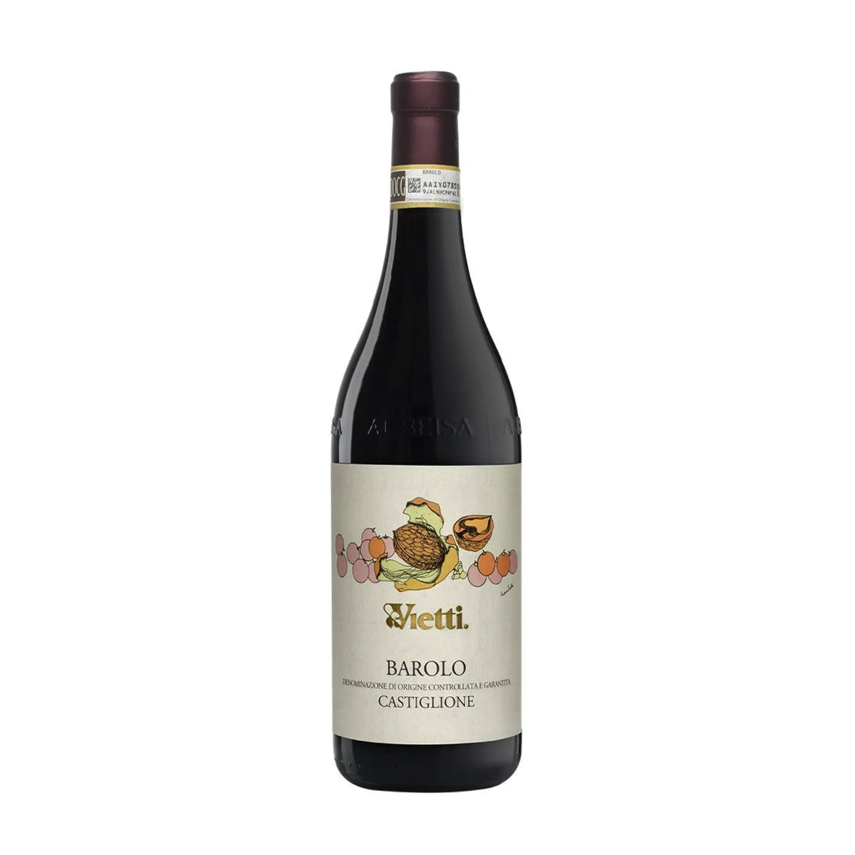 Vietti, 2020 Barolo DOCG Castiglione, Rotwein aus der Region Piemont, Italien