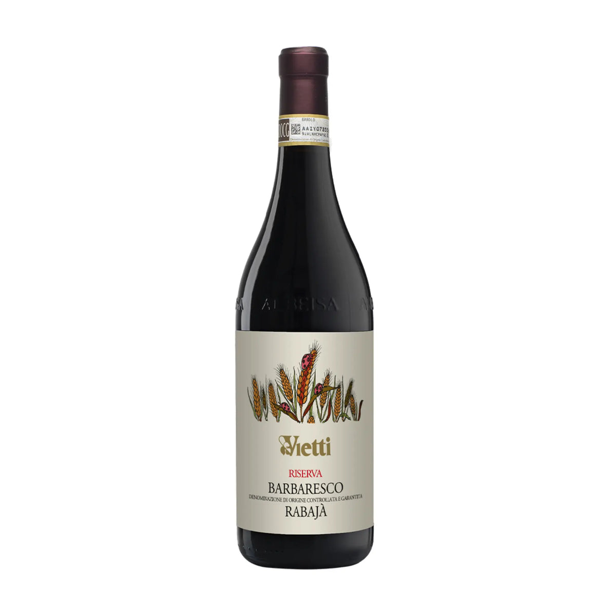 Vietti, 2019 Barbaresco DOCG Riserva Rabajà, Rotwein aus der Region Piemont, Italien