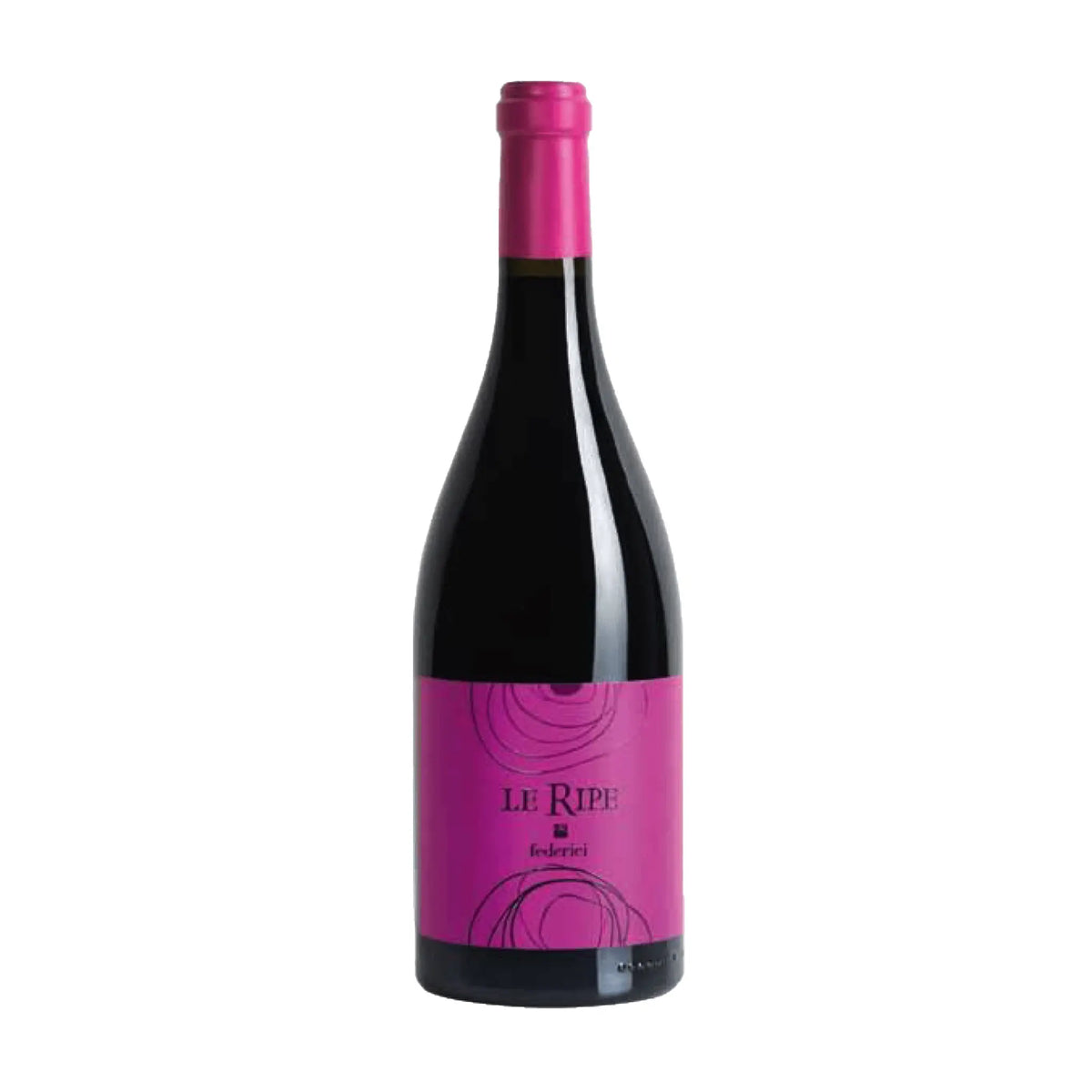 Federici-Le Ripe Rosso IGT, Rotwein aus der Region Latium, Italien