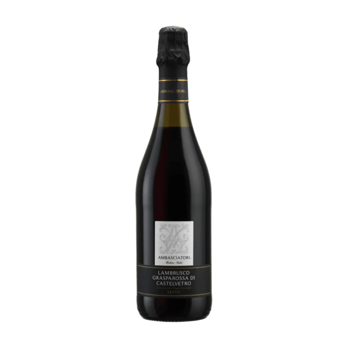 Riunite-Lambrusco Grasparossa di Castelvetro DOC secco, Perlwein aus der Region Emilia-Romagna, Italien