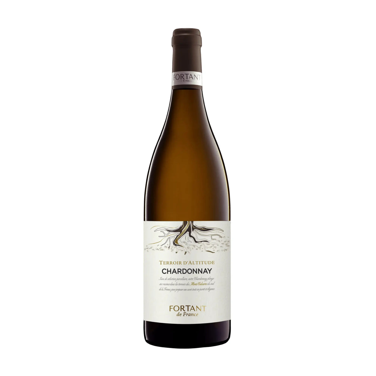 Fortant De France-Chardonnay Terroir d'Altitude, Weißwein aus der Region Languedoc-Roussillon, Frankreich