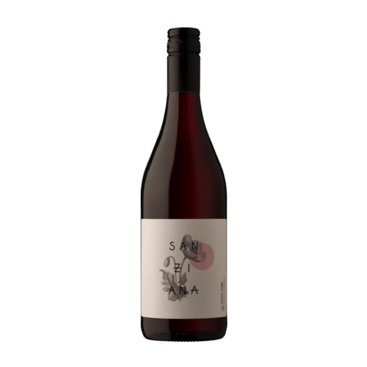 Recas-Sanziana Pinot Noir, Rotwein aus der Region Banat, Rumaenien