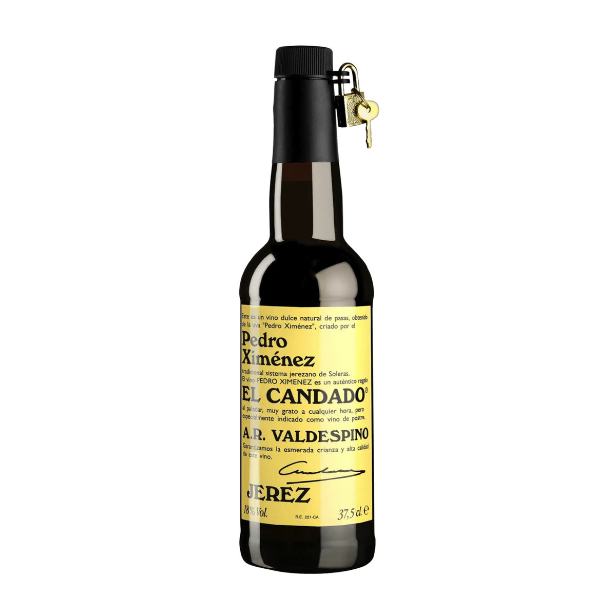 Bodegas Valdespino-Sherry DO El Candado Ximenez 0.375L, Süßwein aus der Region Jerez-Xérès-Sherry, Spanien