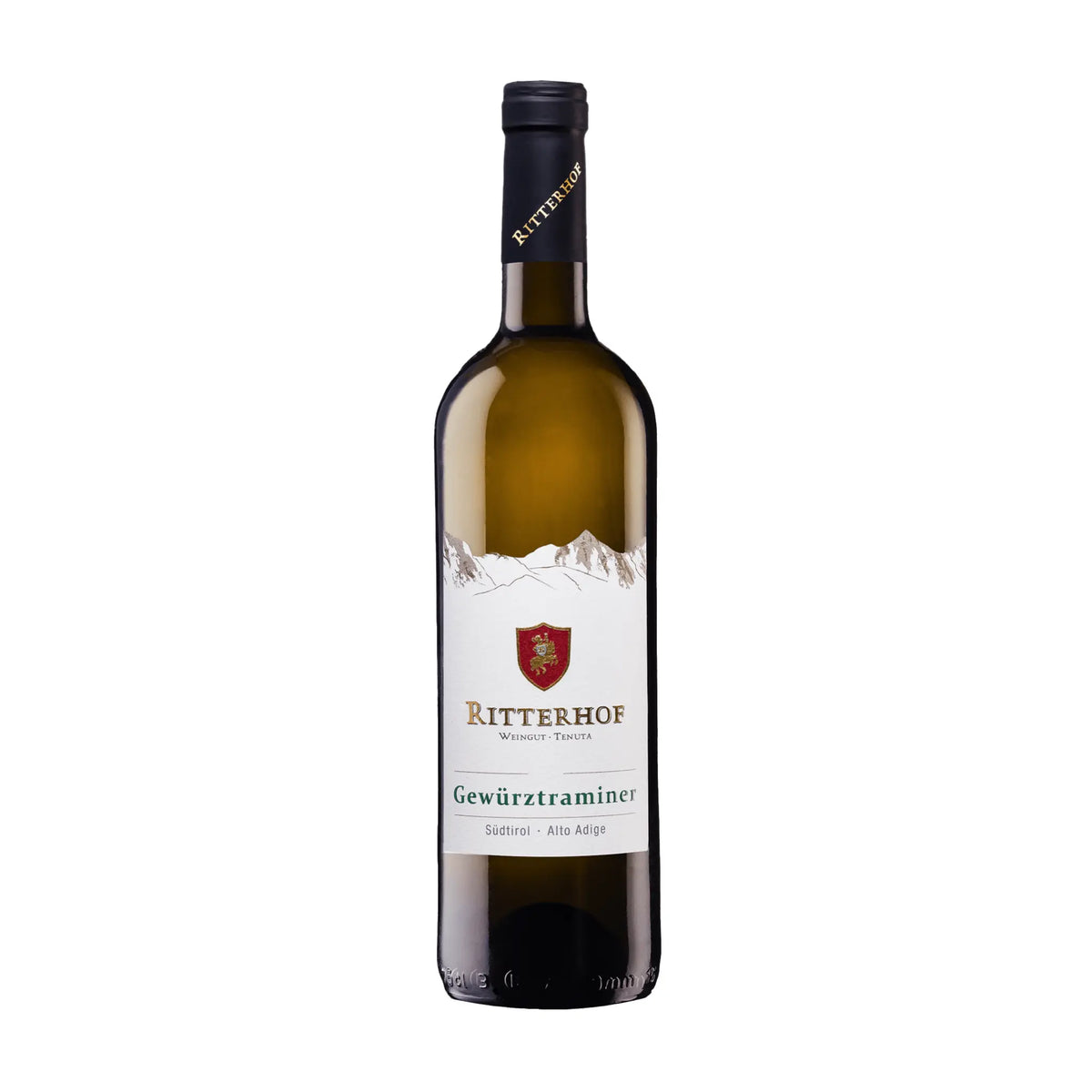 Ritterhof-Gewürztraminer Südtirol DOC, Weißwein aus der Region Suedtirol, Italien