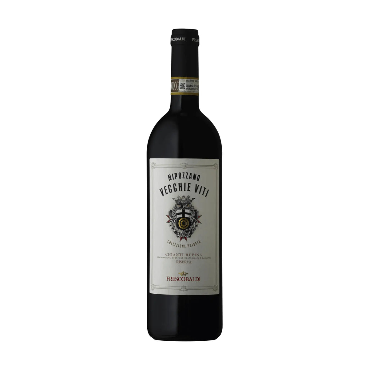 Frescobaldi-Nipozzano Vecchie Viti Chianti Rufina Ris., Rotwein aus der Region Toskana, Italien