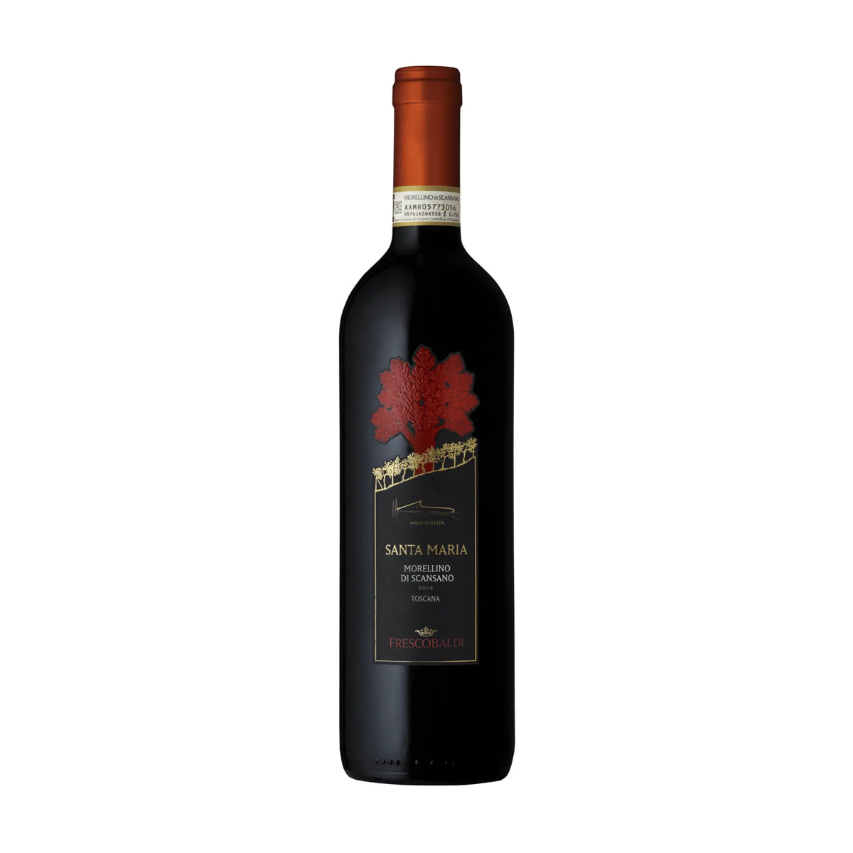 Frescobaldi-Ammiraglia Santa Maria Morellino di Scansano, Rotwein aus der Region Toskana, Italien