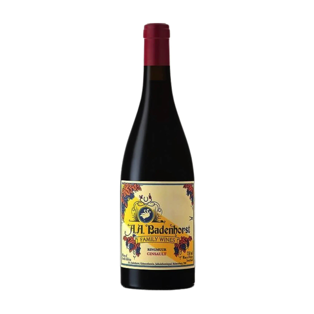 A.A. Badenhorst-Rotwein-Cinsault-Südafrika-Swartland-2021 Ringmuur Cinsault-WINECOM