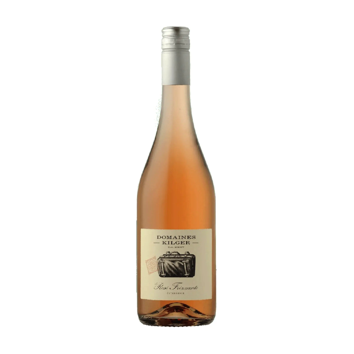 Rosé Frizzante von Domaines Kilger, Schaumwein aus der Steiermark, Österreich