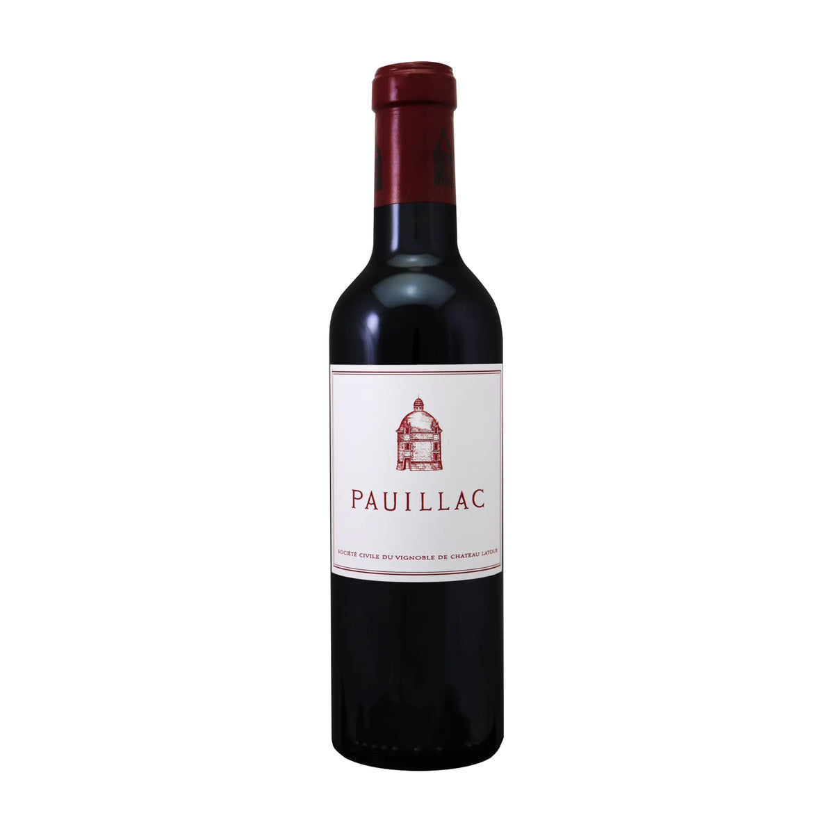 Château Latour-Rotwein-Cuvée-Frankreich-Bordeaux-2019 Pauillac de Latour 0.375l-WINECOM