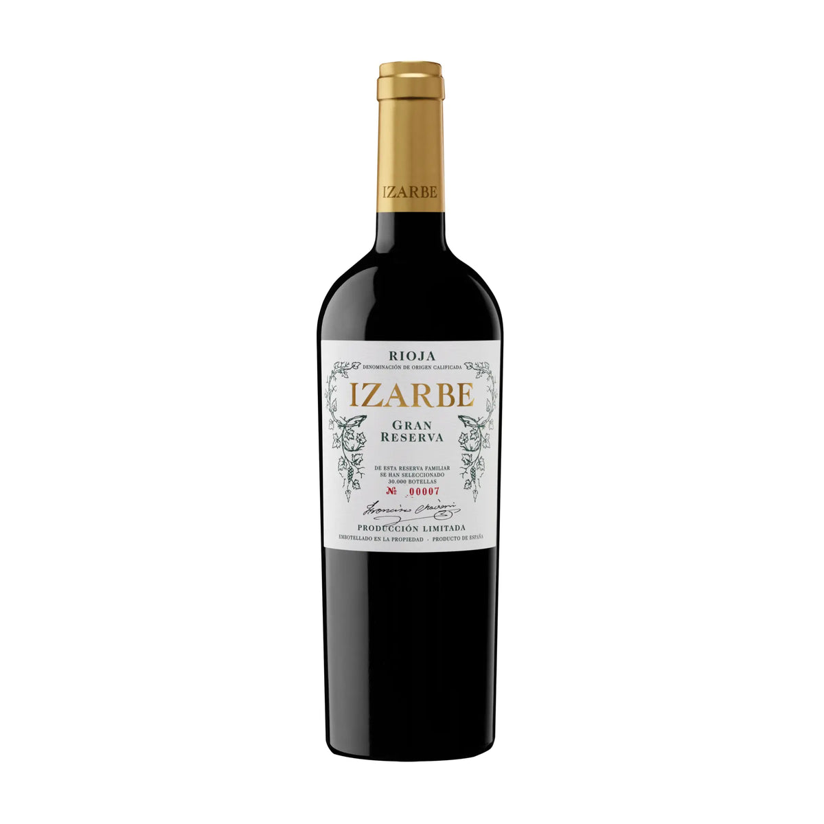 Bodegas Larchago-Rotwein-Tempranillo-Spanien-Rioja-2007 Izarbe Rioja Gran Reserva-WINECOM