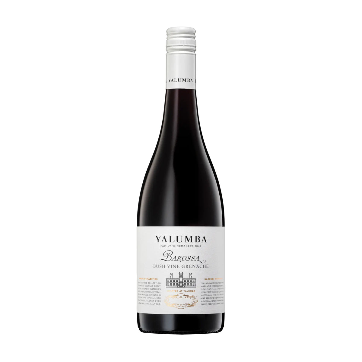 Yalumba-Rotwein-Grenache-Australien-Barossa Valley-2020 Barossa Bush Vine Grenache-WINECOM