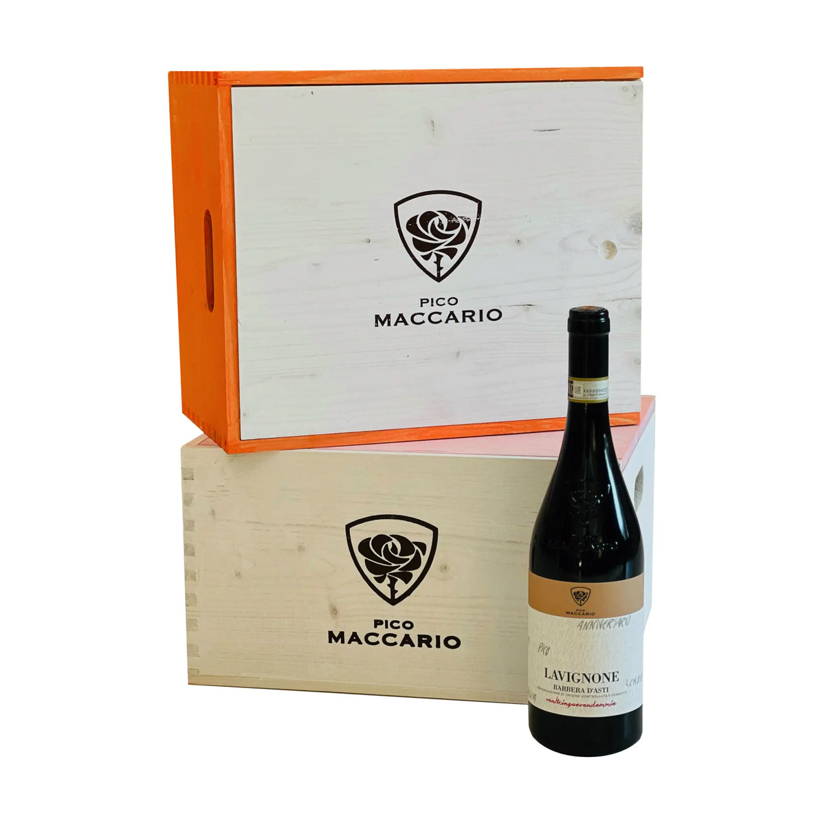 Pico Maccario-Rotwein-Barbera-Italien-Piemont-2020 6er HK Lavignone in Umkarton-WINECOM