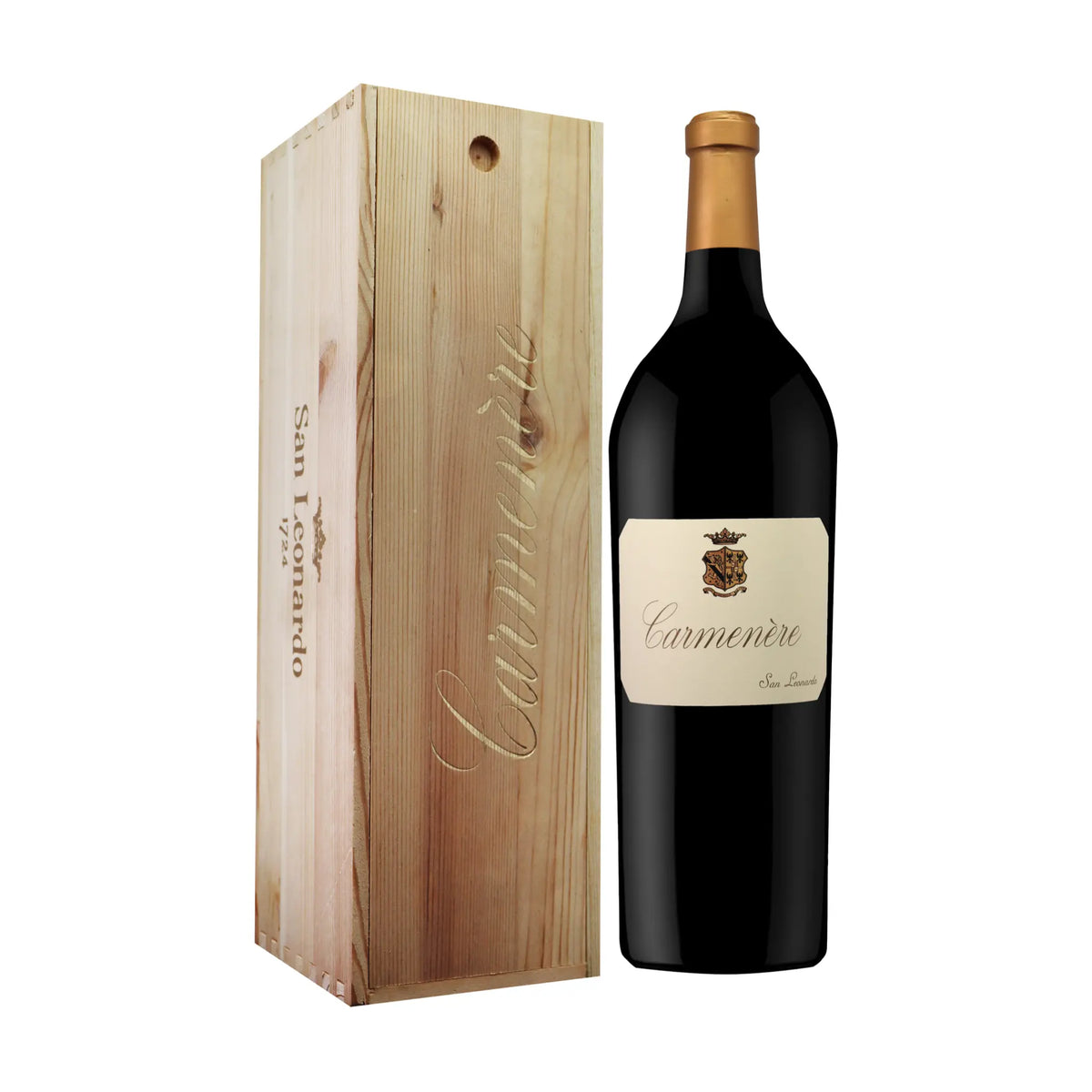 San Leonardo-Rotwein-Carménère-Italien-Südtirol-2018 Carmenère San Leonardo 1.5l-WINECOM