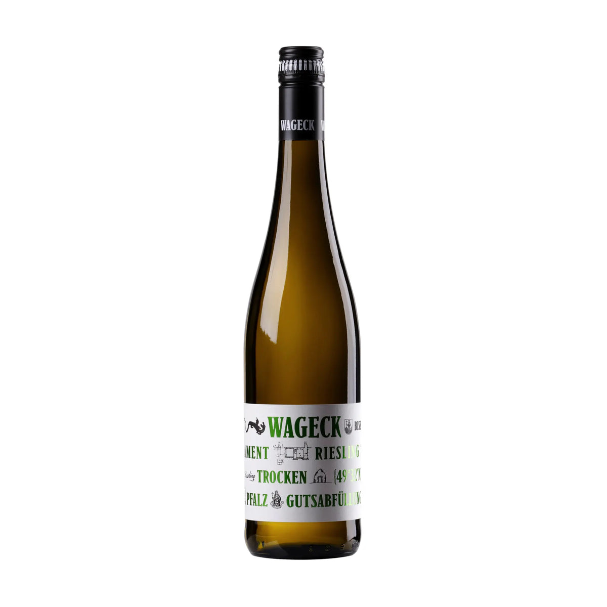 Weingut Wageck Pfaffmann-Rotwein-Riesling-Deutschland-Pfalz-2023 Riesling Fundament trocken-WINECOM