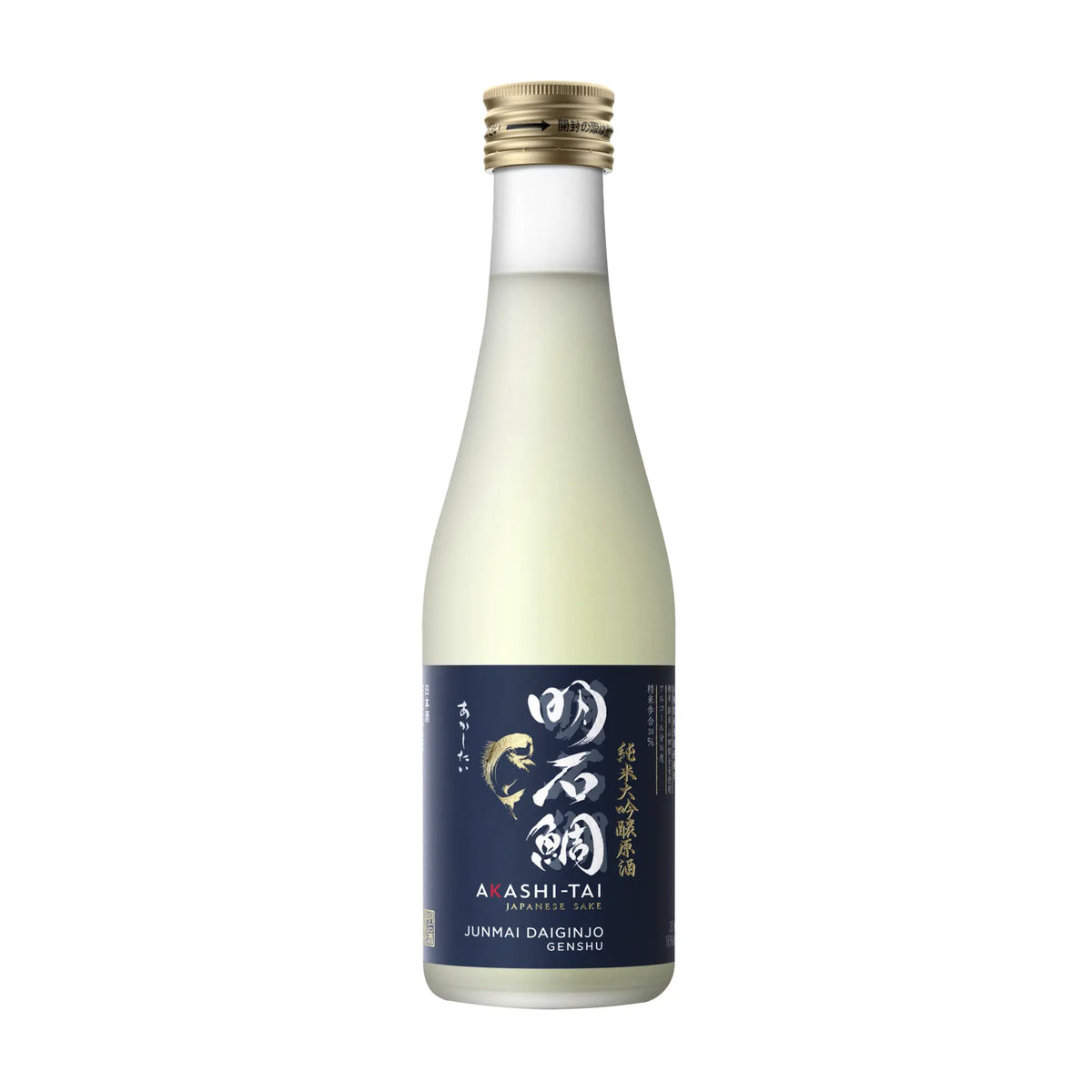 Akashi Sake Brewery-Sake-Sake-Japan--Sake Junmai Daiginjo Genshu 0.3L-WINECOM